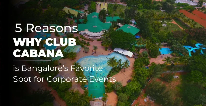 Corporate team enjoying activities at Club Cabana corporate events venue