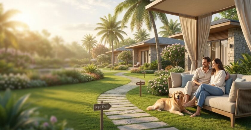 Pet-friendly resorts Bangalore with comfortable rooms and facilities for pets and owners