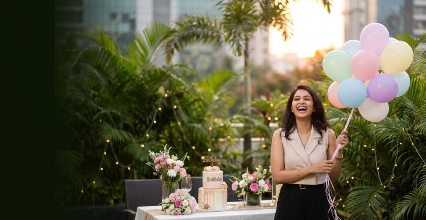 Pre-Birthday Shoot Bangalore at scenic resort locations capturing magical moments