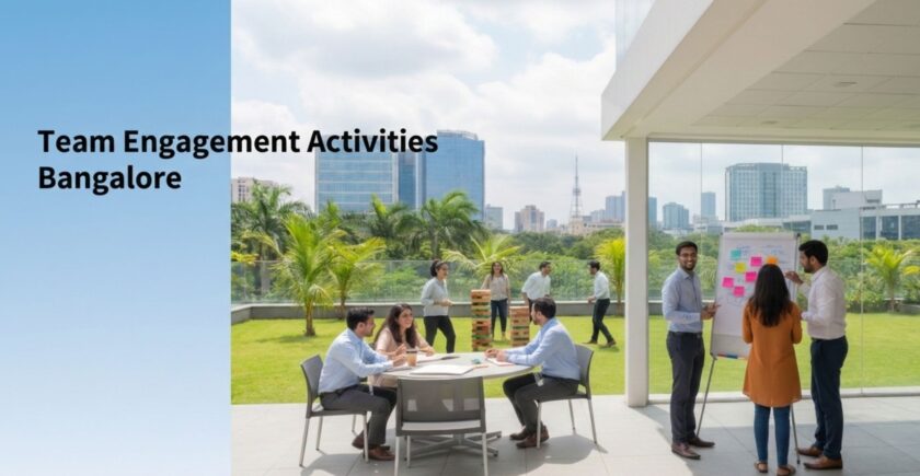 Team engagement activities Bangalore at luxury resorts with fun outdoor team bonding experiences
