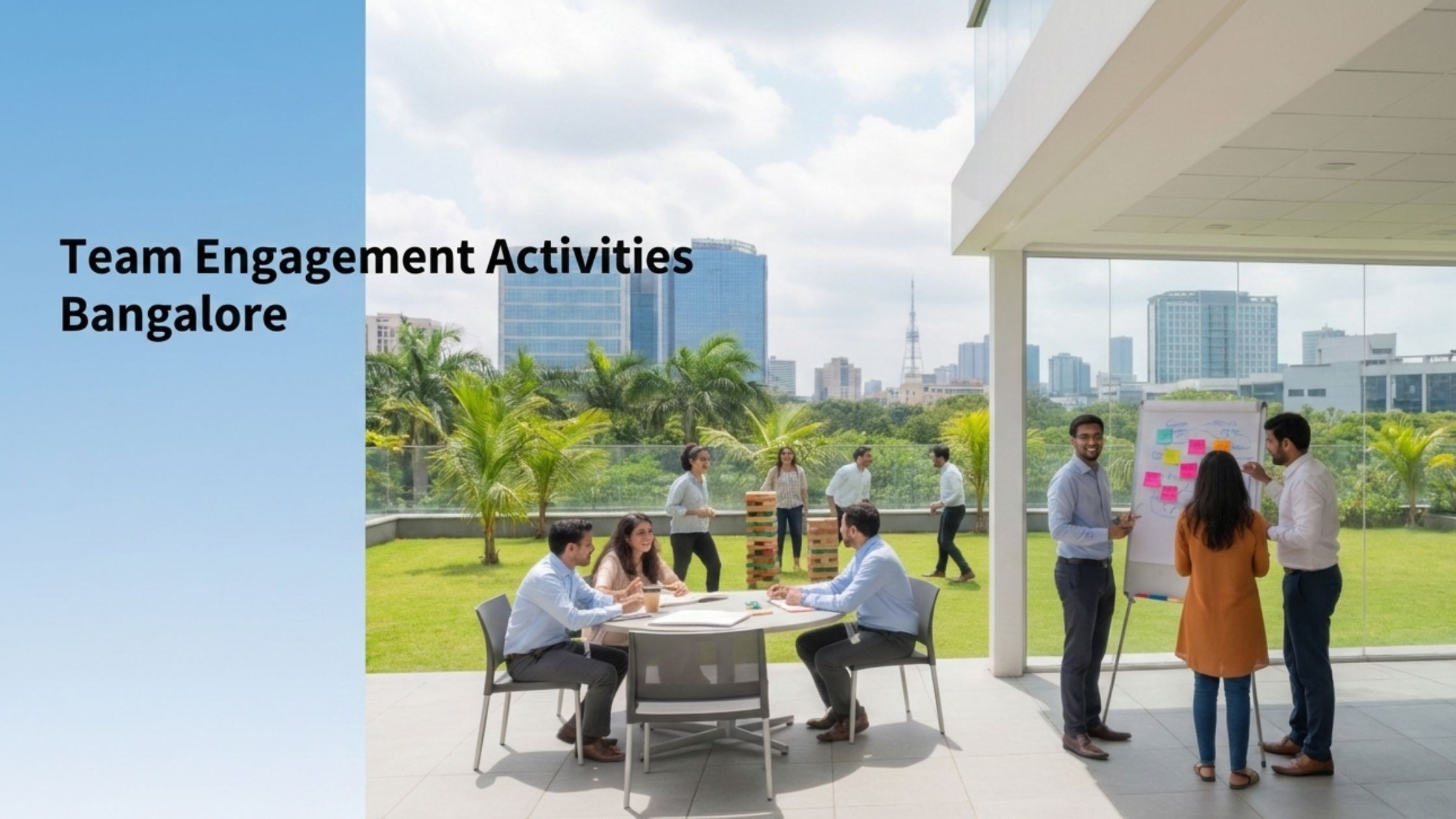 Team engagement activities Bangalore at luxury resorts with fun outdoor team bonding experiences