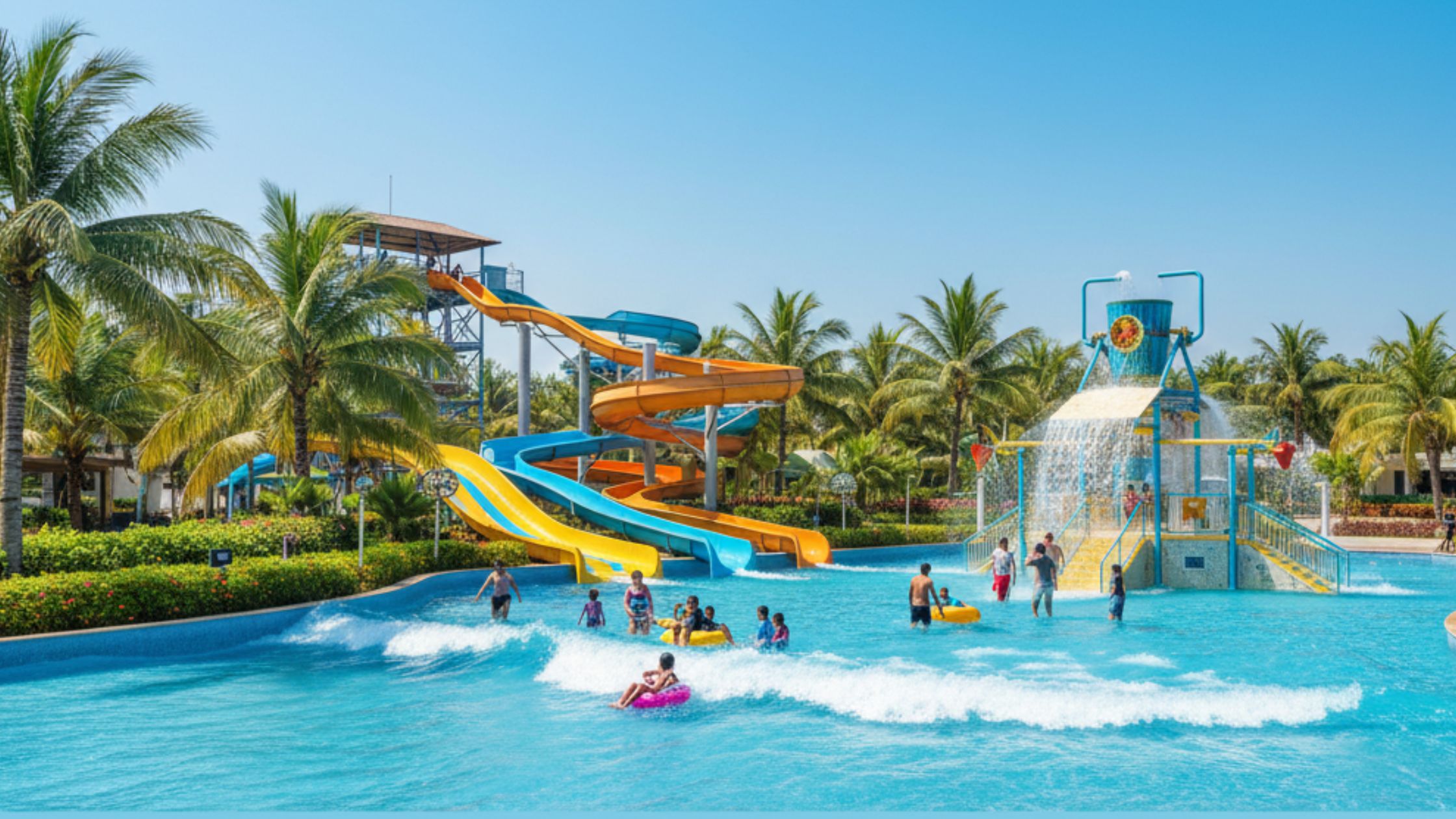 Water adventure Bangalore resorts with slides and pools designed for relaxation and stress relief